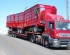 Marshall MAN Lorry Leaving With Three Monocoque Trailers