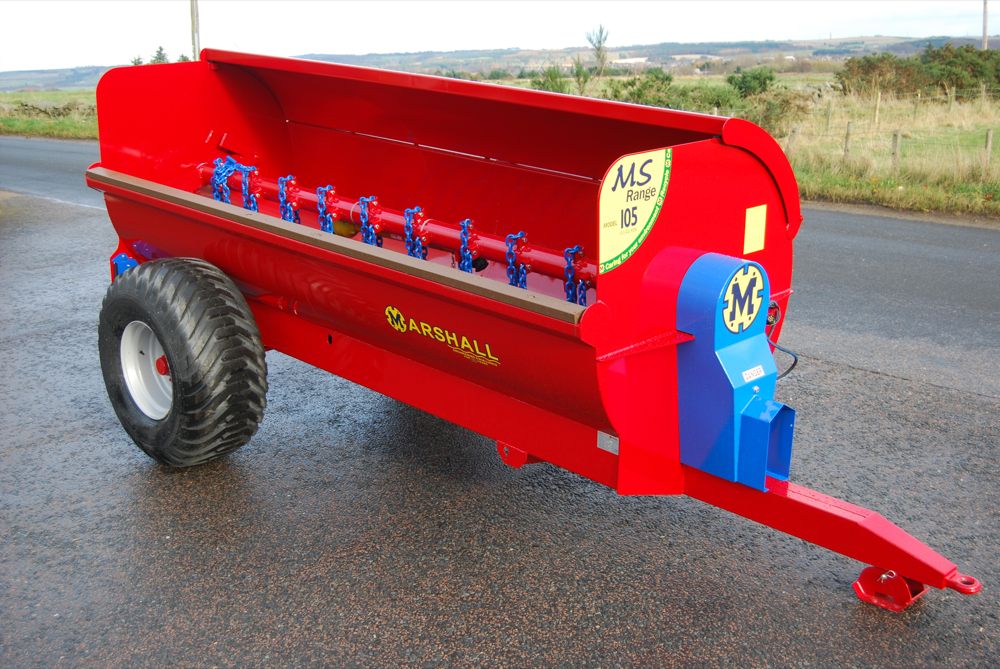 Marshall Trailers Muck Spreaders MS105