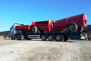 Lorry Load of Spreaders
