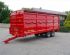 Marshall 21' steel livestock container on BC21 bale trailer