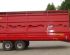 21' Marshall steel livestock container on a BC21 bale trailer