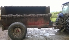 Huw William's Marshall MS75 Muck Spreader