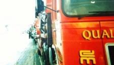 Marshall Lorry in the Snow
