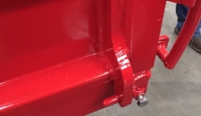 Drop-side Range New Hinge Design - The entire range of drop-side trailers benefits from a hinge design that uses our state of the art CNC plasma cutters to profile 16mm steel plates; providing a precision fit and durable design.