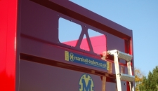 New Design Front Perspex Window