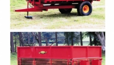 Jim Duncan's Refurbished Marshall Drop-side Trailer