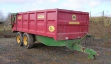 Ben Brown's Marshall Monocoque Grain Trailer