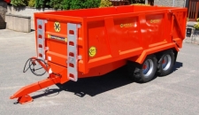 Bespoke QM/11, Kubota Orange, 9mm Floor, 5.5mm Sides, 12-ton Rams