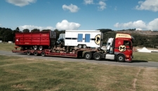 Marshall lorry loaded after the 2014 Welsh Show