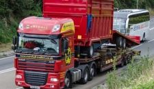 Marshall DAF XF Lorry Delivering