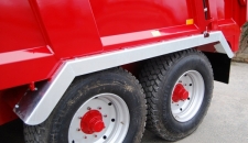 QM Range Narrow Mudguards - the mudguards on our QM range are now matched to the tyres fitted to the trailer, ensuring the trailer always looks good.