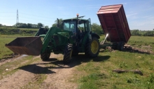 Andrew White's Marshall Drop-side Tipping Trailer