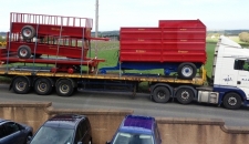 RJ Jones Lorry Loaded with Marshall Machines