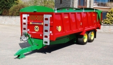 QM/14 Monocoque Trailer, Bespoke Green Chassis & Yellow Wheels