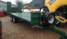 Bespoke Low Loader, 14-ton Capacity, SDB, 445-45x19.5 Wheels, Air/Oil Brakes, 10 Stud Commercial Axles