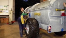 Students Assembling Marshall Spreaders