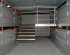 Removable sheep decks, with internal loading ramps and partitions in a Marshall livestock trailer.