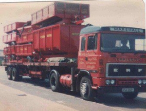 Marshall ERF Lorry Fully-loaded