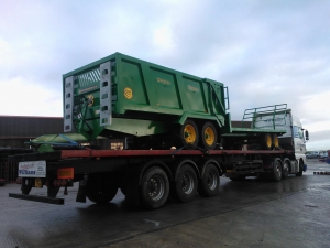 Marshalls despatches two bespoke agricultural trailers