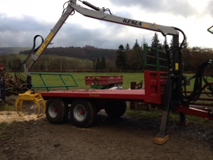 E.D. Thomas Bespoke Bale Trailer