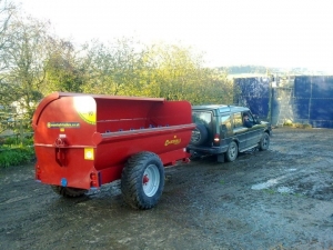 Marshall MS90 Towed By Land Rover