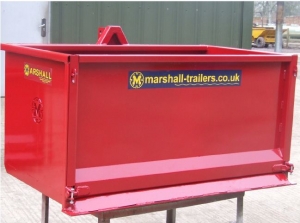 Marshall Trailers link box created at Lackham College, Wiltshire
