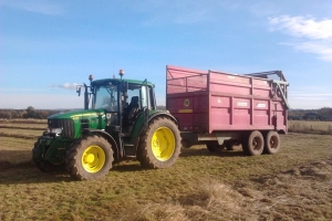 Donald Laird's Marshall QM Silage Trailer