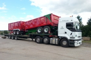 QM/1200 & QM/12 Trailers Loaded