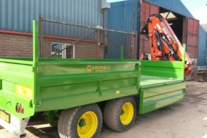 Bespoke BC/21 Bale Trailers c/w Cranes