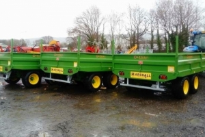 Bespoke BC/21 Bale Trailers c/w Cranes