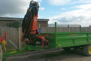 Bespoke BC/21 Bale Trailers c/w Cranes