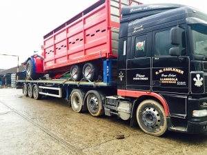 Container and Tanker Loaded