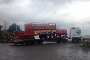 Bale Trailer, Spreader and Feed Barriers