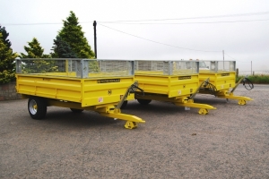 Bespoke S/4 Drop-side Trailers