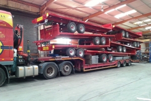 Bale Trailer Load