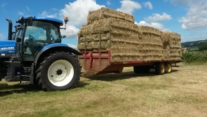 Will Becker's Marshall Bale Trailer