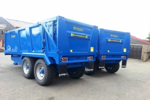 Two Bespoke QM/12 Grain Trailers