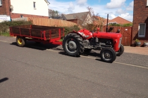 James Marshall's Timber Drop-side Trailer