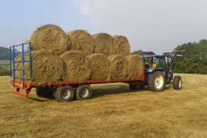 William James' Bale Trailer