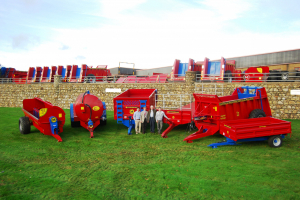 Range of Marshall machines and three generations of Marshalls working for the business at the time of the 60th anniversary in 2012.