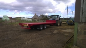 Lance Howey's Marshall Bale Trailer