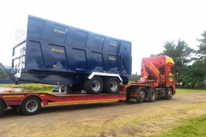 Maserati Blue QM/14SS Silage Trailer