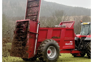 Rear View of Spreader