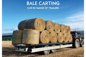Bales on Trailer