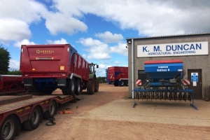 KM Duncan Trailer Delivery