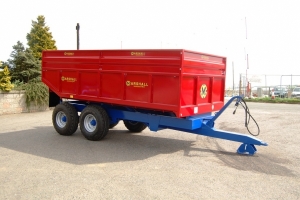 Bespoke QMD/8 Dumper Trailer c/w Extension Sides