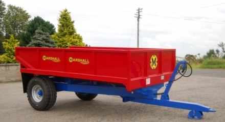 The QMD/6 6 ton dump trailer from Marshall Trailers.