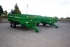 Two John Deere Green Drop-side Trailers